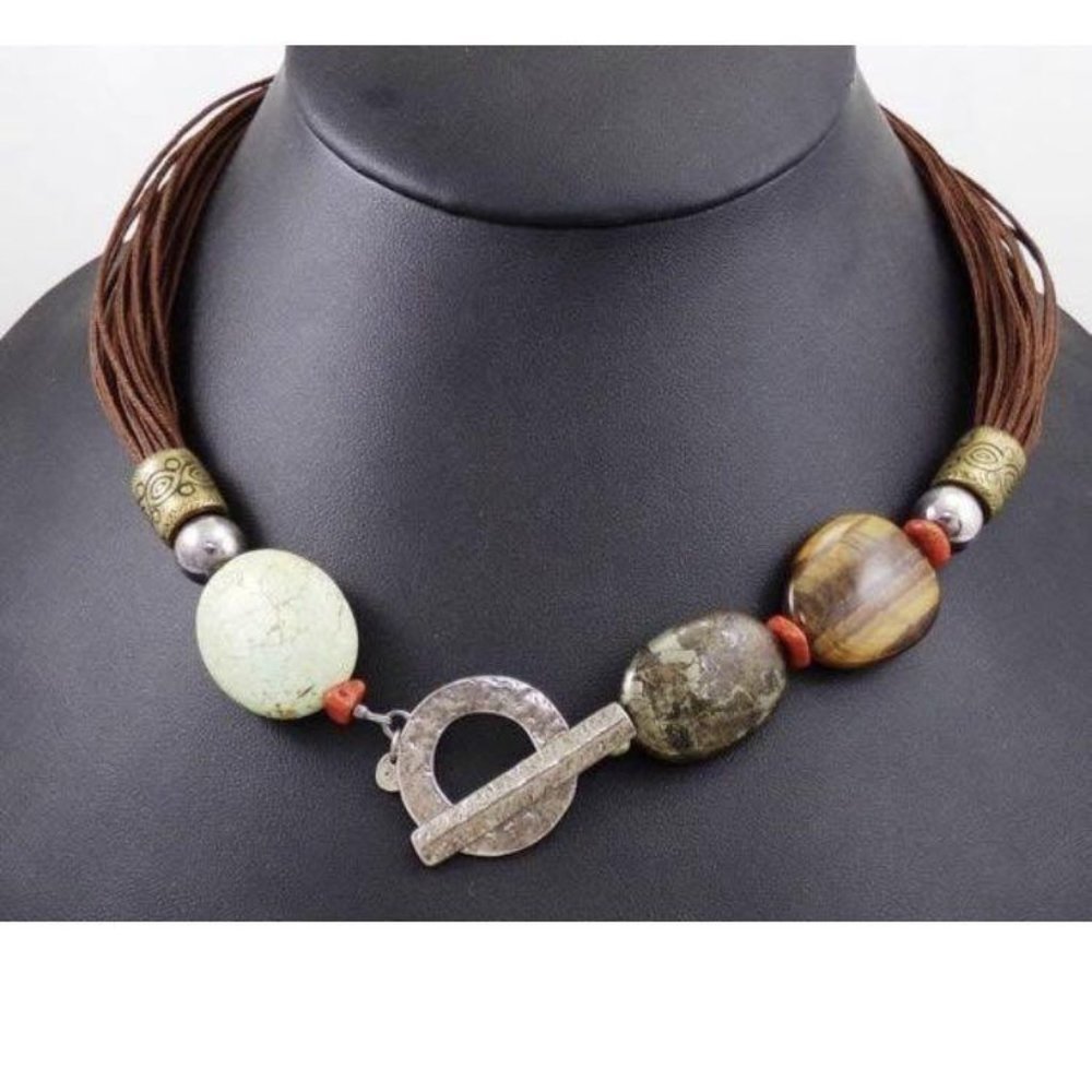 Silpada Multi-Cord Necklace N1891